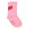 Melton - Antler bow socks - Begonia Pink