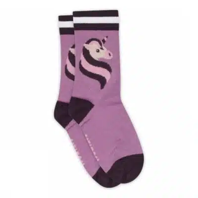 Melton - Unicorn socks - Blossom Grape