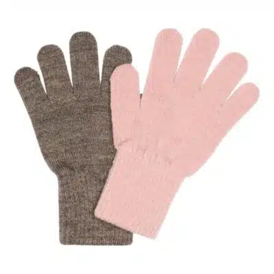 MP Denmark - Comfy gloves - Mix Light Grey/Mel Blue - 2-pack