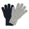 MP Denmark - Comfy gloves - Mix Light Grey/Mel Blue - 2-pack