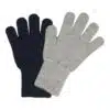 MP Denmark - Comfy gloves - Mix Light Grey/Mel Blue - 2-pack
