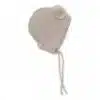 MP Denmark - Helsinki bonnet - Pompons - Beige Melange