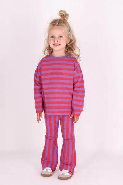The New Chapter - Longsleeve - Lou - Chive Blossom Stripes