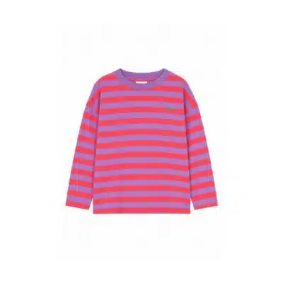 The New Chapter - Longsleeve - Lou - Chive Blossom Stripes