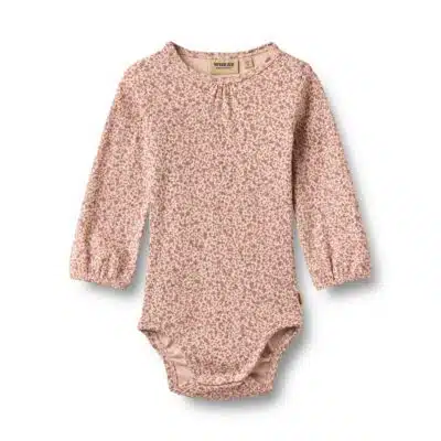 Wheat - Body L/S Elmine - Dime Rose Small Flowers