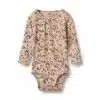 Wheat - Body L/S Liv - Soft Sand Flower Wine