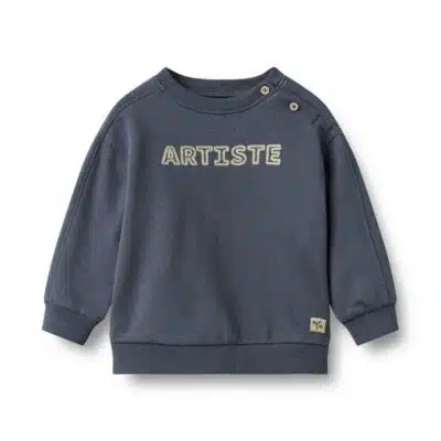 Wheat - Sweatshirt L/S Franc - Greyblue