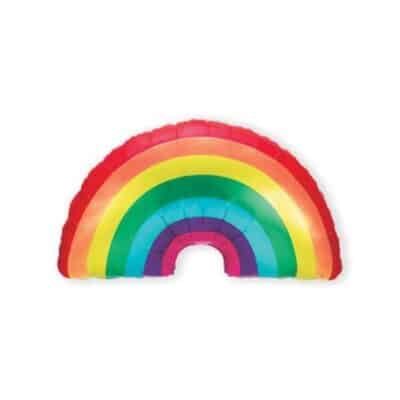 Folieballon - Regenboog (81cm)