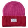 Lil' Boo - Block Hygge Beanie - Berry/Dark Magenta