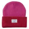 Lil' Boo - Block Hygge Beanie - Berry/Dark Magenta