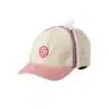 Lil’ Boo - Snapback winter cap w. ears - Pink/Purple