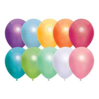 Metallic Ballon - Assorti - 10st (30cm)