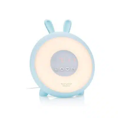Rabbit&Friends - Rabbit Wake Up Lamp with Alarm Clock - Blue