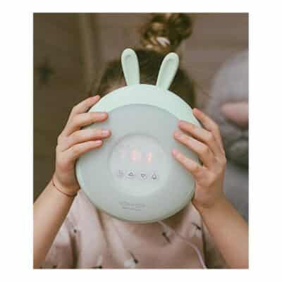 Rabbit&Friends - Rabbit Wake Up Lamp with Alarm Clock - Pink