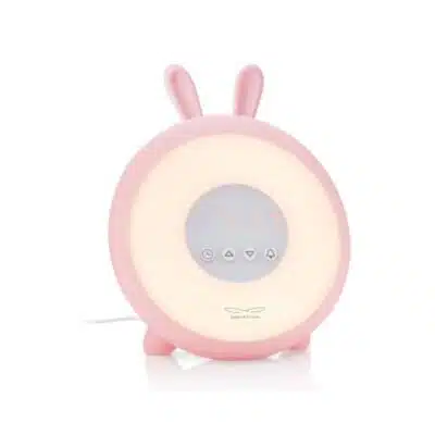 Rabbit&Friends - Rabbit Wake Up Lamp with Alarm Clock - Pink