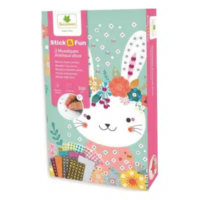 Sycomore - Stick & Fun - Mini Mozaïek - Lieve dieren